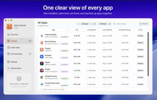 App Archiver screenshot 1