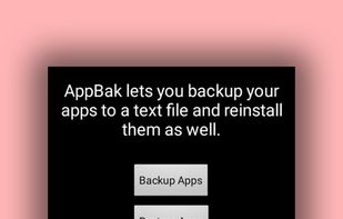 App Backup screenshot 1