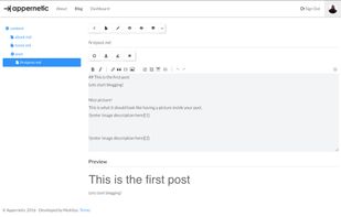 Appernetic screenshot 1