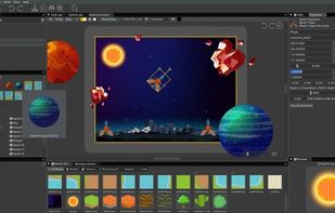 sprite properties in the scene editor