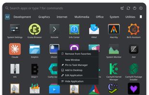AppGrid for KDE screenshot 2