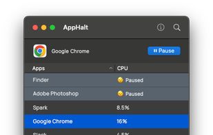 AppHalt screenshot 1