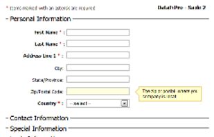 ApPHP DataForm screenshot 2