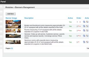 ApPHP Hotel Site screenshot 3