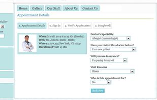 ApPHP Medical Appointment screenshot 1