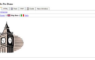ApPHP Tabs screenshot 3