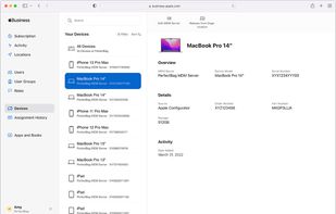Apple Business Manager screenshot 1