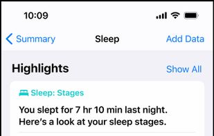 Apple Health screenshot 3