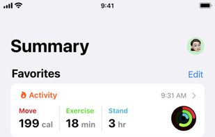 Apple Health screenshot 1