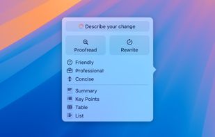 Apple Intelligence screenshot 1