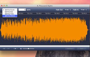 Apple Mac Soft MP3 Splitter for Mac screenshot 1