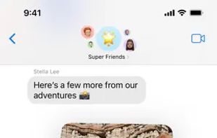 Messages screenshot 1