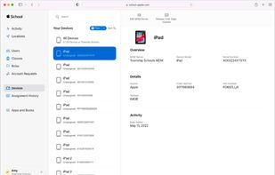 Apple School Manager screenshot 1