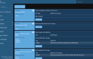 Application Management Panel (AMP) screenshot 1