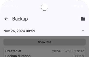 AppListBackup screenshot 2