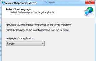 Microsoft AppLocale screenshot 3