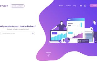 Apploit's Updated Main Page.