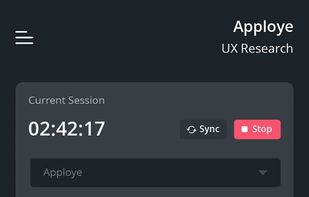 Desktop App (Dark Mode)