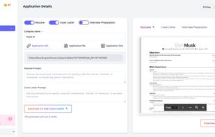 Apply AI screenshot 1