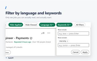 ApplyW screenshot 1