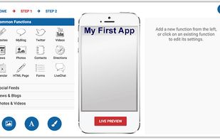 AppMakr screenshot 1
