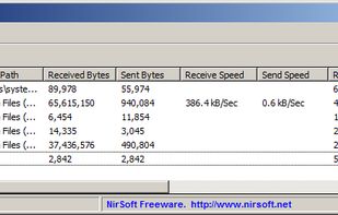 AppNetworkCounter screenshot 1