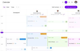 Let your clients book appointments with you on a modern easy-to-use appointment scheduling platform.