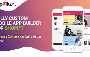 With Appokart you can build a native Shopify mobile app for Android and iOS platform.