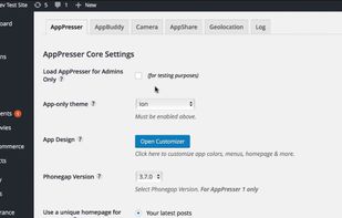 AppPresser screenshot 1