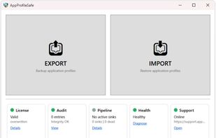 AppProfileSafe screenshot 2