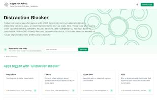Apps for ADHD screenshot 1
