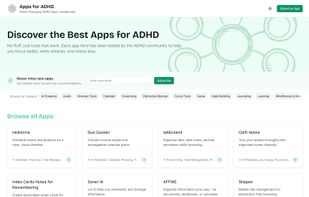 Apps for ADHD screenshot 1