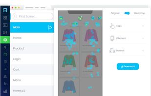 Touch Heatmaps - see user  interaction in aggregate. Taps, swipes, unresponsive gestures & more. 