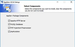 Appserv screenshot 1