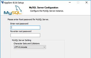 Appserv screenshot 2