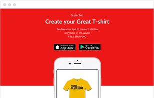Create a mobile-ready website for your app instantly.
