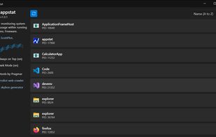 appstat screenshot 1