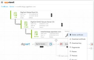 AppViewX CERT+ screenshot 1