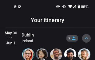 Another itinerary: Dublin, Boston, Lodon, Munich