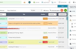 APRO CRM screenshot 2