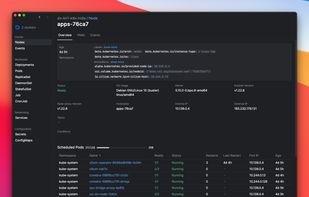 Get into the details of the resources, view and edit their YAML definition