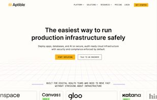 Aptible screenshot 1