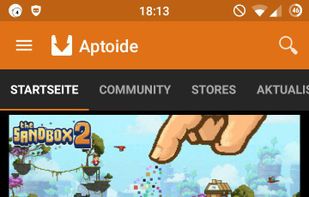 Aptoide screenshot 1