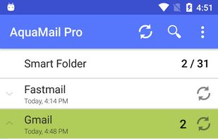 Aqua Mail screenshot 1