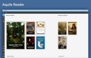 Aquile Reader screenshot 1