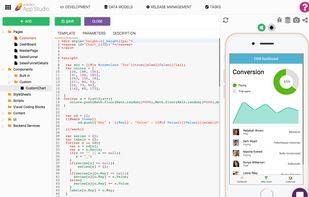 Need to tweak design or behavior in a way we haven't thought of?  HTML. CSS, and JS let you customize every part of your app.