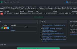 ARA Records Ansible screenshot 2