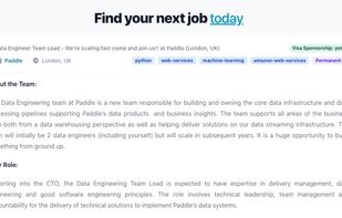 Arbeitnow screenshot 1