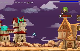 Archer vs Monster Bats screenshot 1