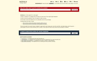 Archive.today screenshot 1